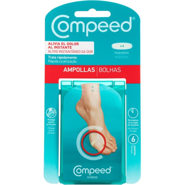 Compeed Ampollas Talla Pequeña | Apósitos Hidrocoloides | 6
