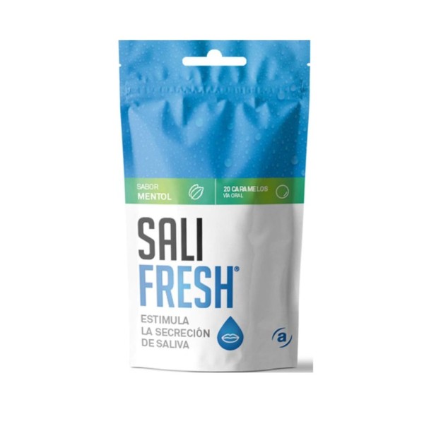 Salifresh Mentol | 20 Caramelos Sin Azúcar | Alivio Boca