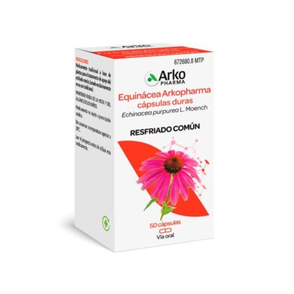 Equinácea Arkopharma 250 mg | Refuerza Defensas | 50