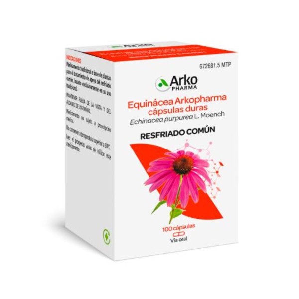 Equinácea Arkopharma 250 mg | Refuerza Defensas | 100