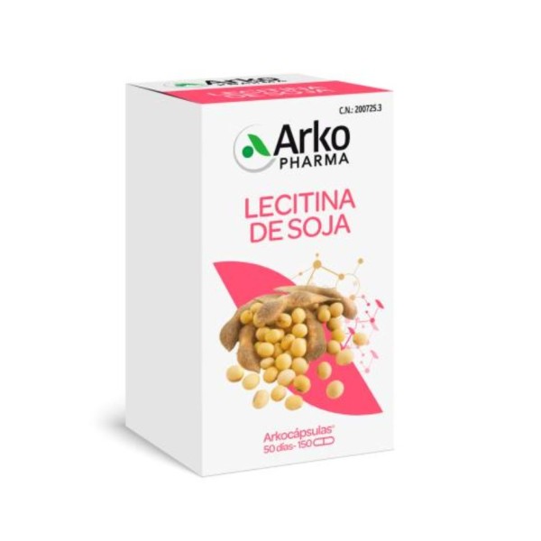 Arkocápsulas Lecitina de Soja BIO 400 mg | Colesterol y