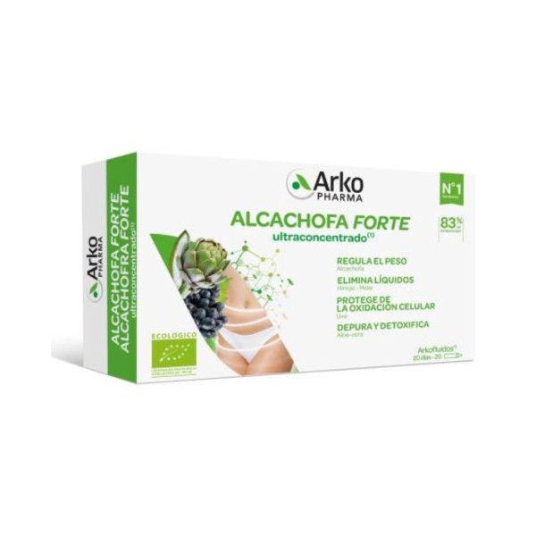 Arkofluido Alcachofa Forte BIO | Detox Natural Ecológico |