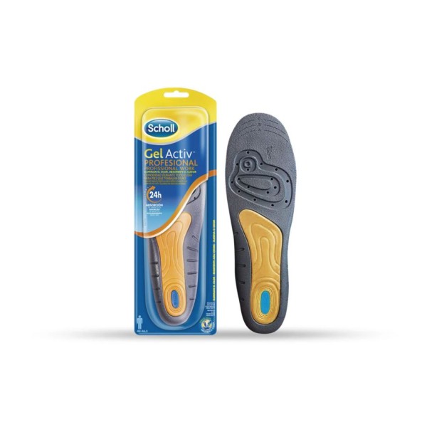 Scholl GelActiv Profesional Hombre 1 Par