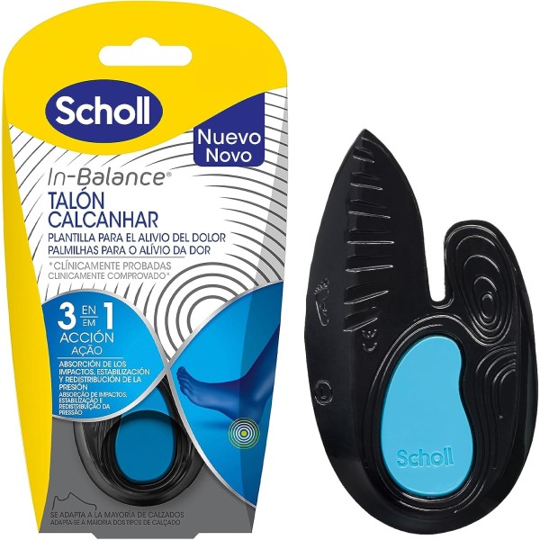 Plantillas Tobillo y Talón Scholl In-Balance 1 Par Talla L
