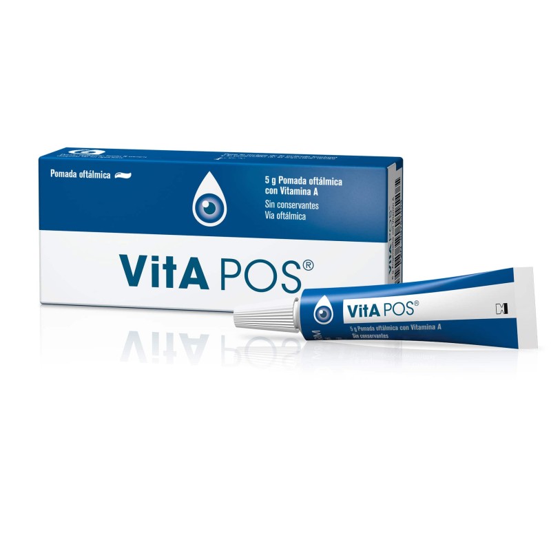 Vita-Pos Pomada Oftálmica | Lubricación Nocturna Ojos Secos