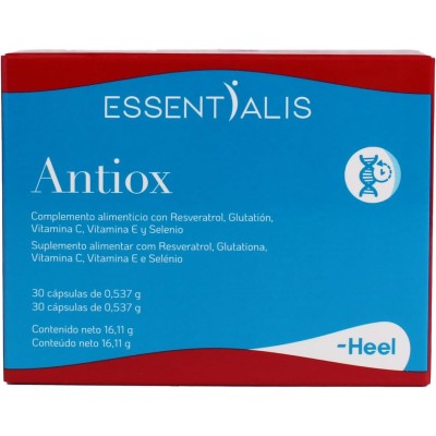 Essentialis Antiox | Protección Celular Natural | 30 Cápsulas