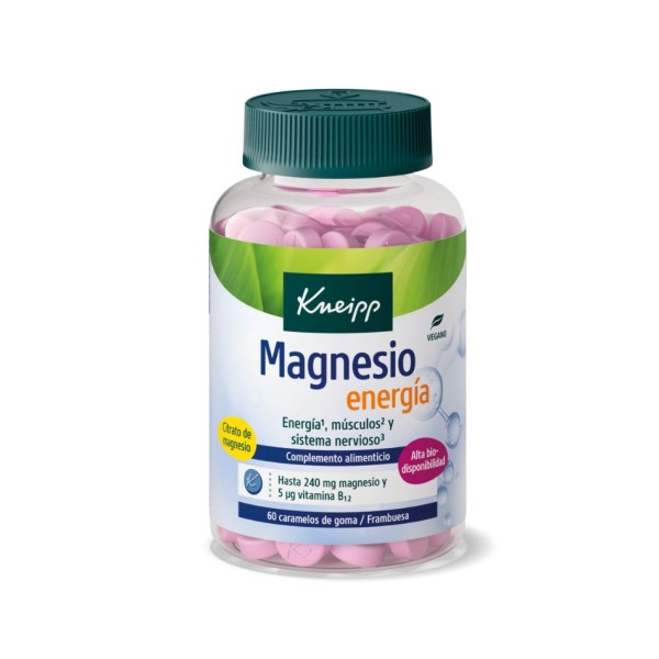 Kneipp Magnesio Energía | Gominolas Antifatiga con Sabor