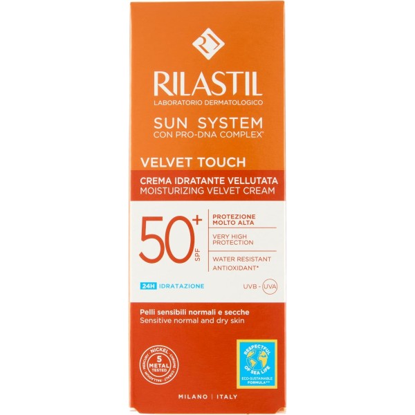 Rilastil Sun System 50+ Crema Velvet 1 Envase 50 ml