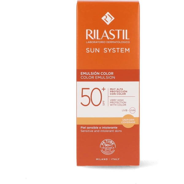 Rilastil Sun System Emulsión Color SPF 50+ | Protector