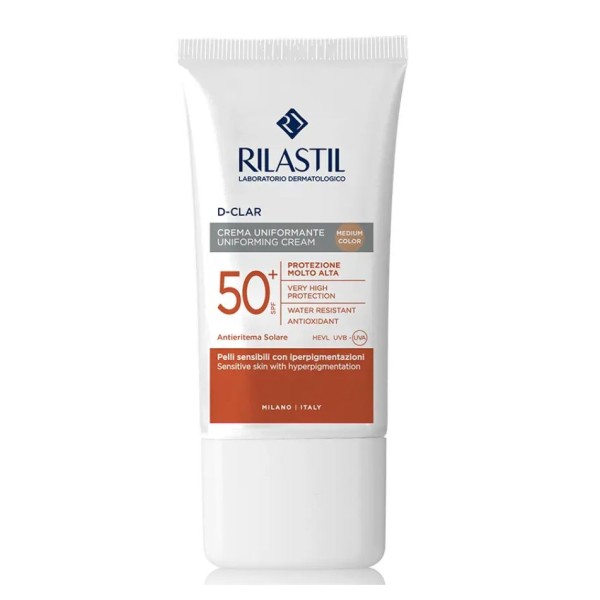 Rilastil D-Clar 50+ Crema Unificante Medium 1 Envase 40 ml
