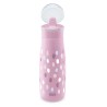 Taza Mini-Me Flip It NUK Lila | Con Pajita Antigoteo +12