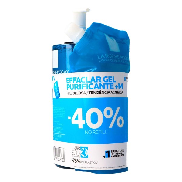 Effaclar Gel Moussant + M 400 ml + Recarga 400 ml (refill)