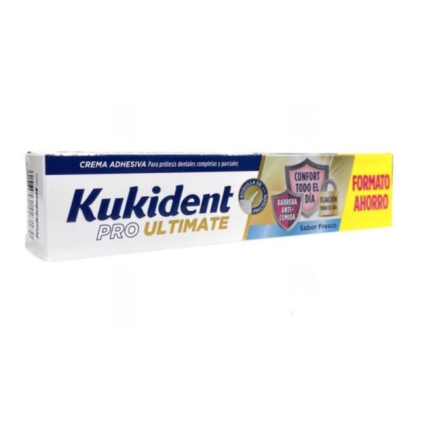 Kukident Pro Ultimate Sabor Fresco 57 g | Fijación Máxima para Prótesis