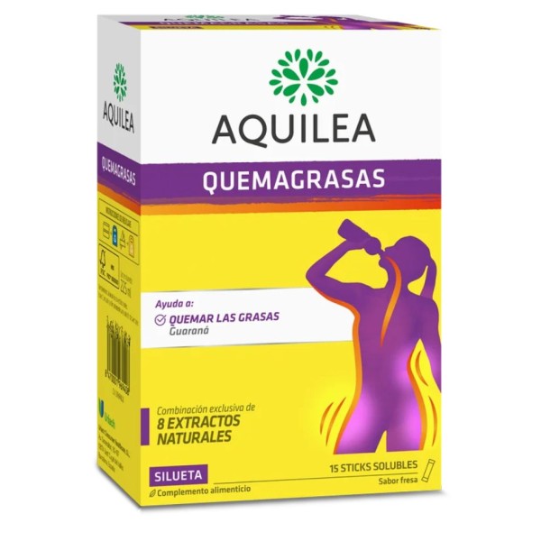 Aquilea Quemagrasas – 15 sticks solubles