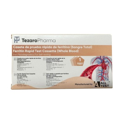 Test Ferritina Sangre Tezaro Pharma | Kit de análisis de hierro sérico
