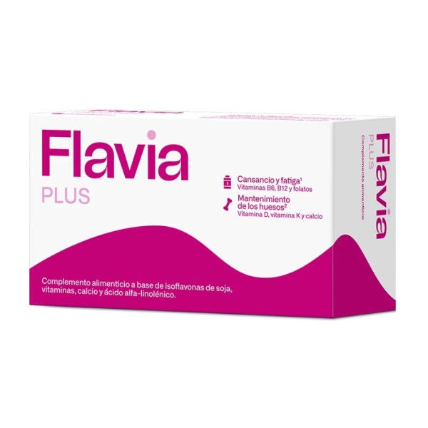 Flavia Plus 30 cápsulas | Apoyo hormonal y bienestar en la menopausia