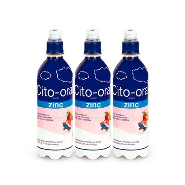 Cito-Oral Junior Zinc – 3 botellas de 330 ml