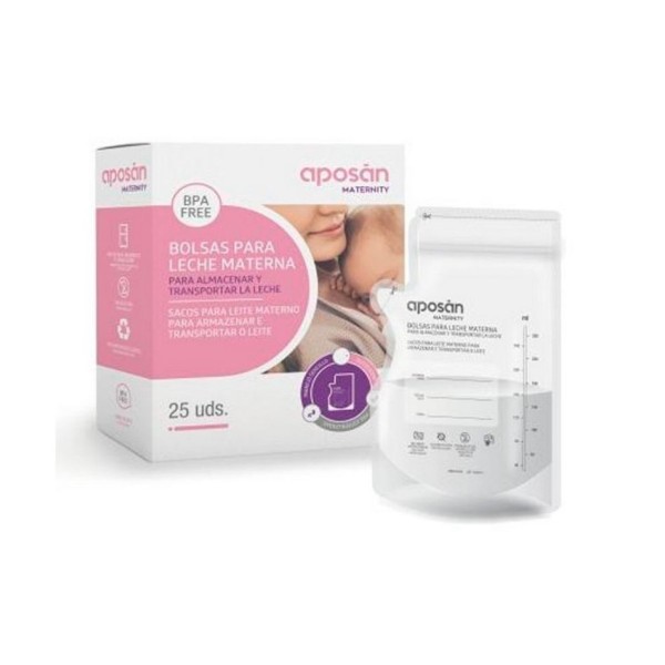 Bolsas para Leche Materna Aposán Maternity – 25 unidades