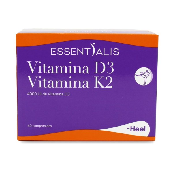 Heel Essentialis D3 + K2 60 comprimidos | Huesos y defensas