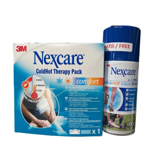 3M Nexcare ColdHot Comfort 10 × 26,5 cm + Spray
