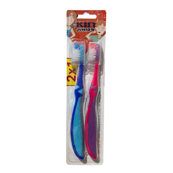 Kin Junior Cepillo Dental 2x1 | Higiene bucal infantil con