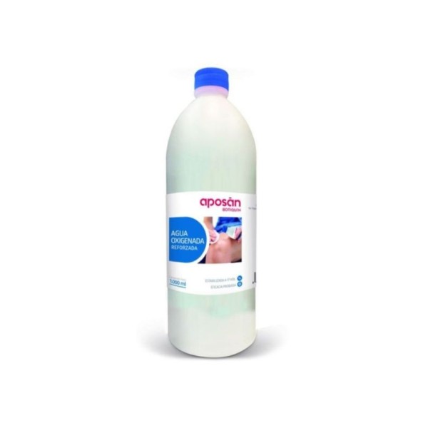 Agua Oxigenada Aposán 5,1 % 1000 ml | Antiséptico para heridas