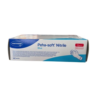Guantes Nitrilo Hartmann Talla L | Caja 100 Unidades Sin