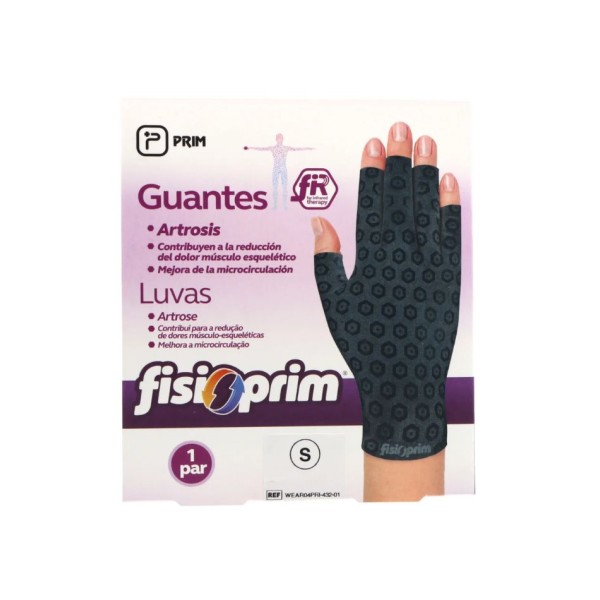 Guantes Fisioprim FIR Artrosis Talla S | Alivio para manos