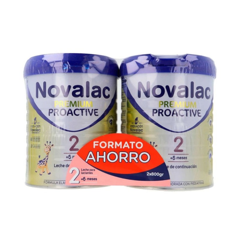 Novalac Premium Proactive 2 2×800 g | Leche de continuación