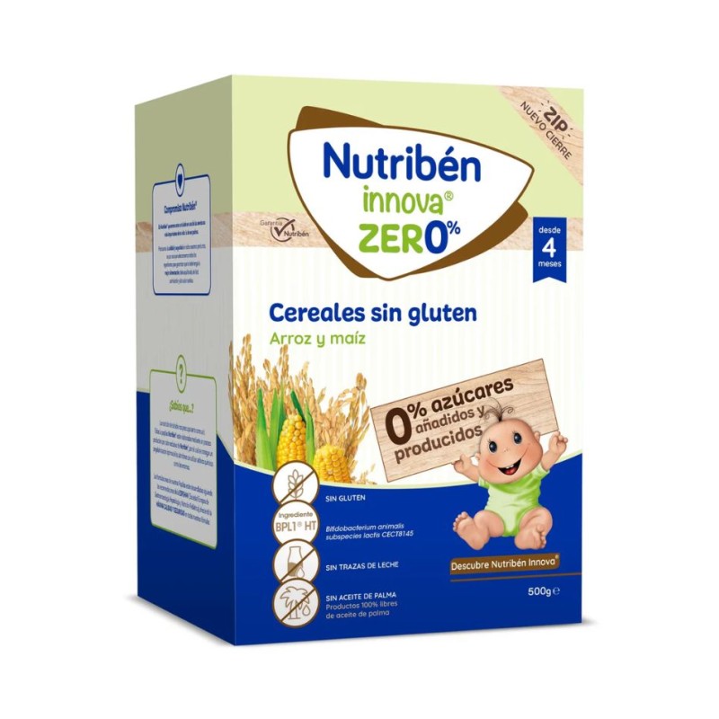 Nutribén Innova Cereales Sin Gluten 0% | Papilla desde 4