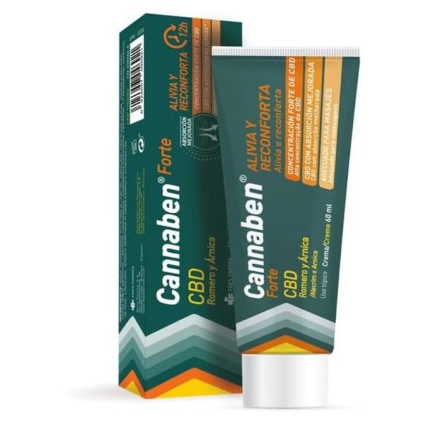 Cannaben Forte Crema 60 ml | Alivio muscular y articular
