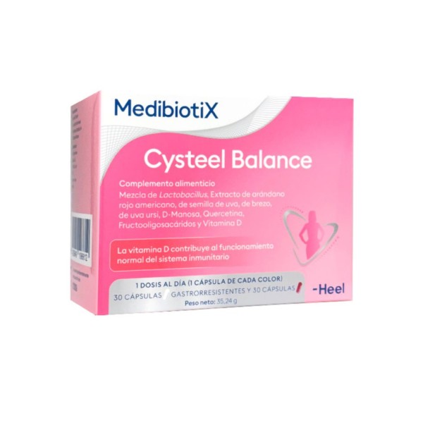 Cysteel – Salud urinaria con probióticos y D-manosa