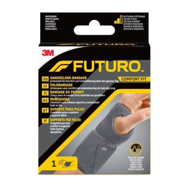 Muñequera 3M Futuro Comfort Fit | Soporte ligero y cómodo