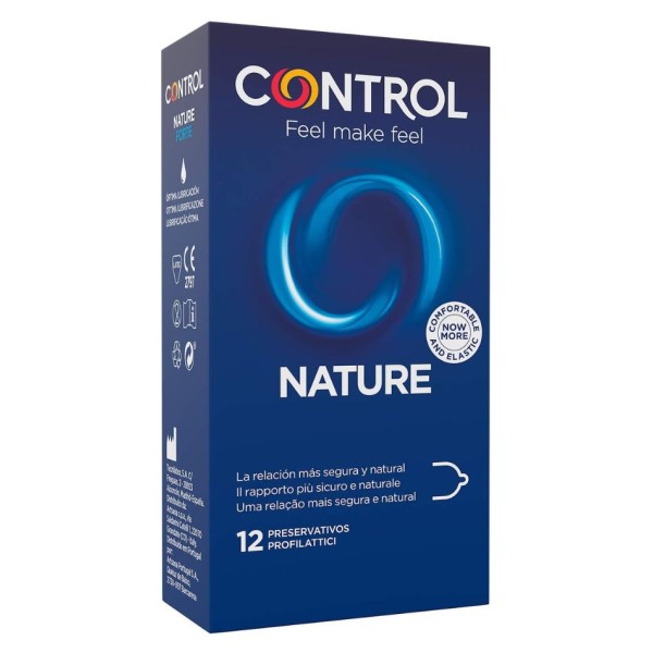 Control Nature Preservativos 12 uds | Ajuste anatómico y