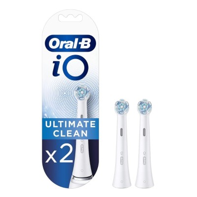 Oral-B iO Ultimate Clean – 2 cabezales | Limpieza profesional diaria