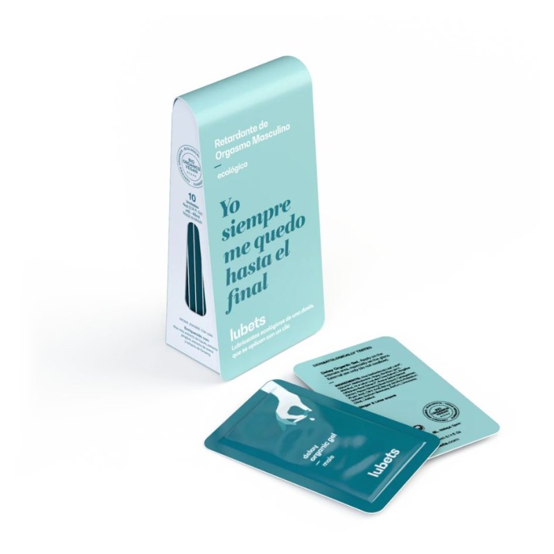 Lubets Gel Retardante Jengibre Lima – 10 monodosis ecológicas
