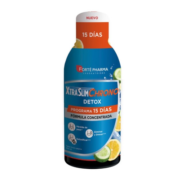 XtraSlim Chrono Detox – 450 ml | Drenaje y detox 15 días