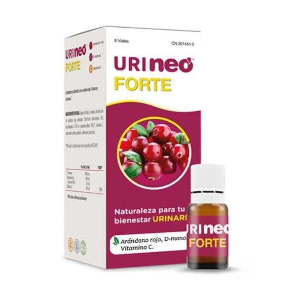 Urineo Forte Probiotic – 8 viales | Prevención cistitis y
