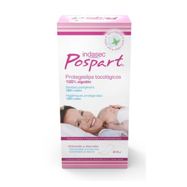 Indasec Pospart Protège Slip 24 Uds | Protección Suave
