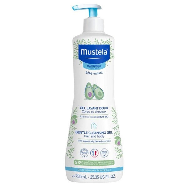 Mustela Gel de Baño Suave 750 ml