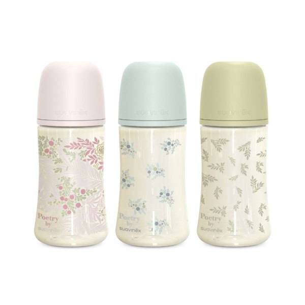 Biberón Poliamida Suavinex SX Pro Selection +3 meses 270 ml