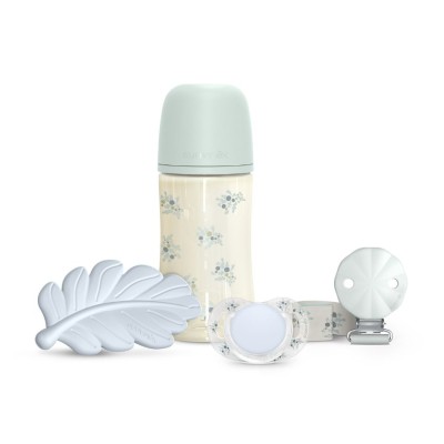 Set Regalo Bebé Suavinex Poetry Azul | Biberón 270 ml +