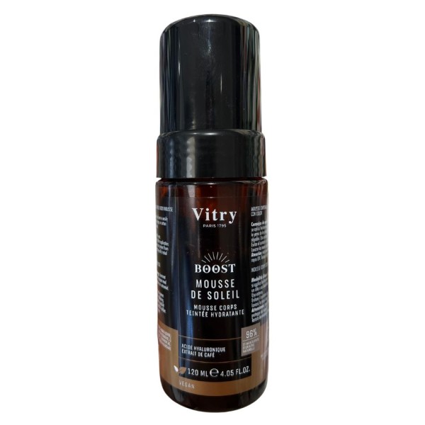 Vitry Mousse de Soleil Corporal Hidratante con Color + Guante