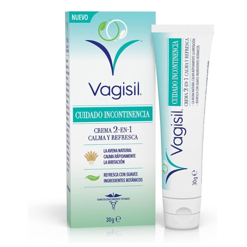 Vagisil Cuidado Incontinencia Crema 2 en 1 – 30 g