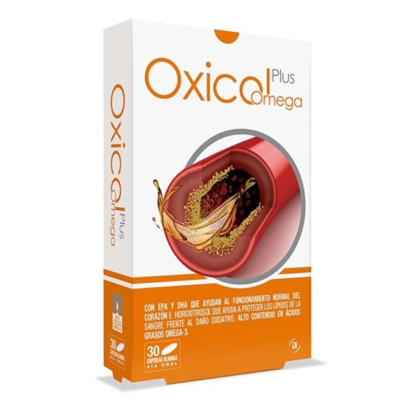 Oxicol Plus Omega – 30 cápsulas | Colesterol y salud cardiovascular
