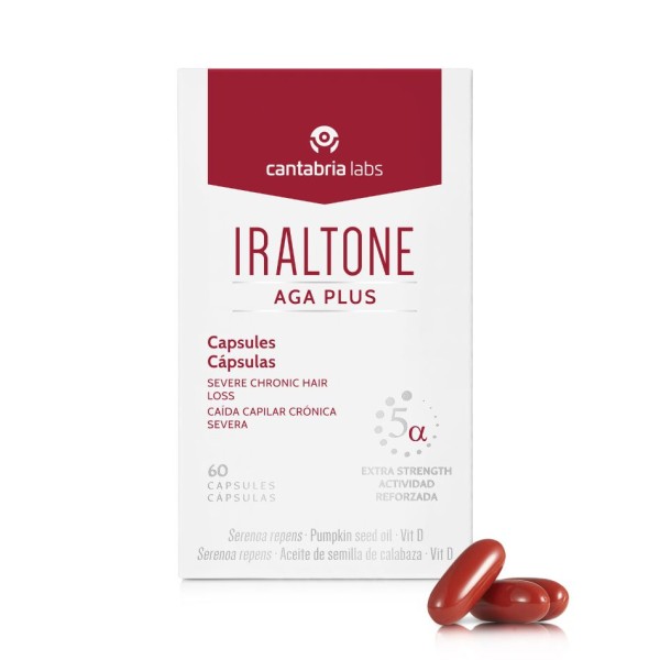 Iraltone AGA Plus – 60 cápsulas | Cuidado y fortalecimiento capilar