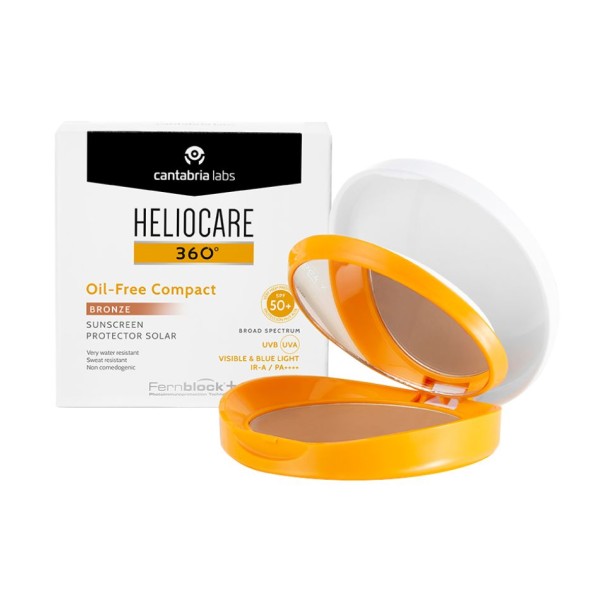 Heliocare 360º SPF 50+ Oil-Free Compact Bronze 10 g