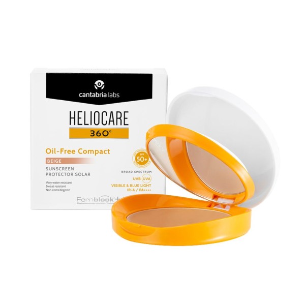 Heliocare 360º SPF 50+ Oil-Free Compact Beige 10 g