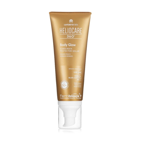Heliocare 360º SPF 50+ Body Glow 100 ml | Protector solar