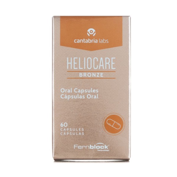 Heliocare Oral Cápsulas Bronze 60 cáps. | Bronceado